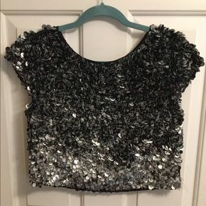 AllSaints Embellished Top